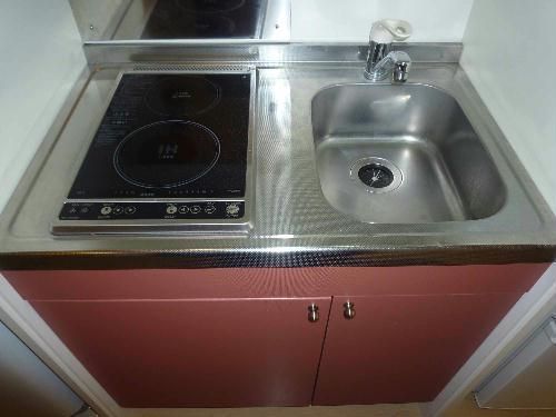 レオパレスチェリーブロッサムのキッチン写真