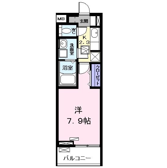 サーフェリッツの間取り写真
