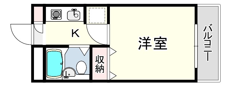 大手ビルの間取り写真