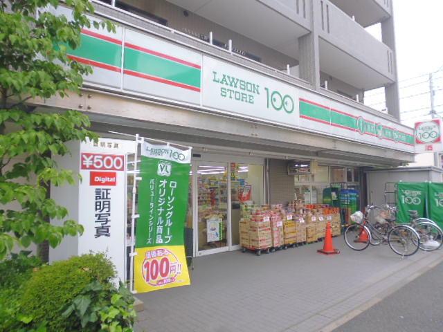 コンビニ　ローソンストア100港北日吉店（コンビニ）まで374m
