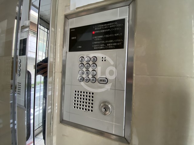 セキュリティ　タカノハイム天神橋　オートロック