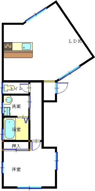 ロアールIの間取り