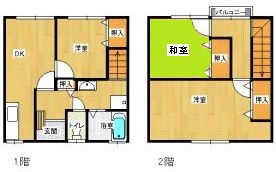 吉野屋アパート1の間取り