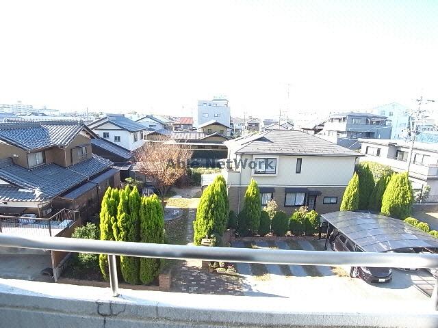 【岐阜市柳森町のマンションの眺望】