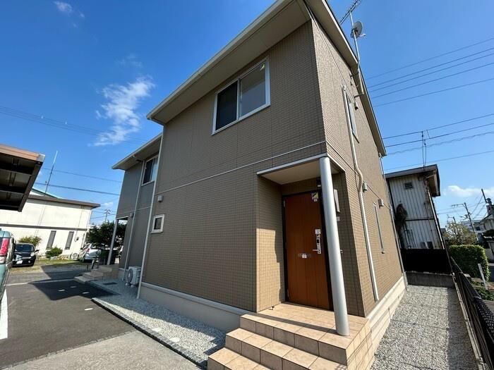 ハピネスハイツＢの建物外観