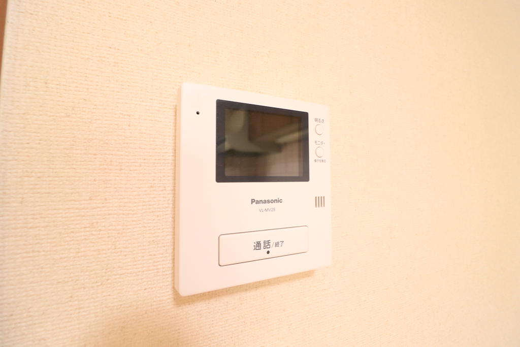 セキュリティ　モニター付きインターホン