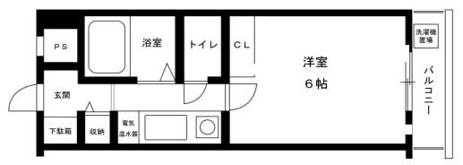 加古川市加古川町溝之口のマンションの間取り