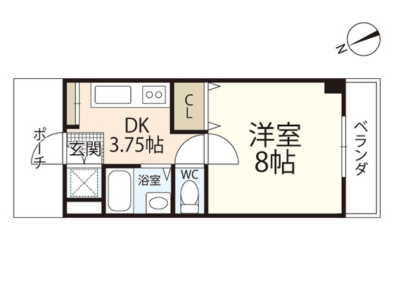 【ハーシオンフルタIIIの間取り】