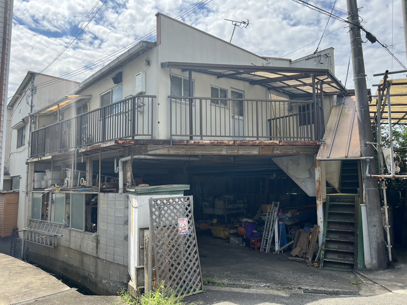 姫路市新在家本町のアパートの建物外観