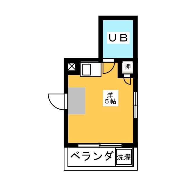 ハートイン菊園町の間取り