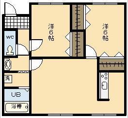 ヴィラージュＭ－３の間取り