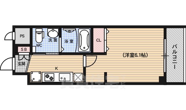 エステムプラザ京都御所ノ内REGIAの間取り