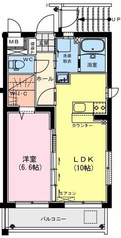 メゾフォルテ　ヤマシタの間取り