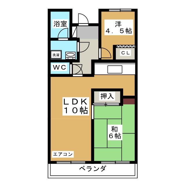 第２大越ビルの間取り