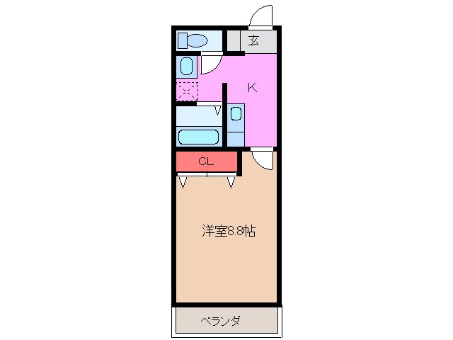 TAIRA　IIの間取り