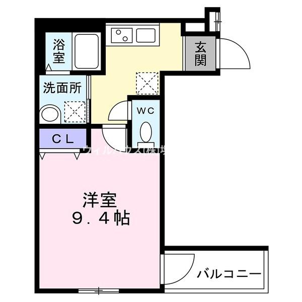 フジパレス三国ヶ丘サウスの間取り