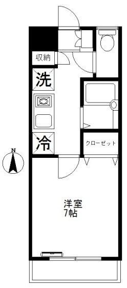 【越後ビルの間取り】