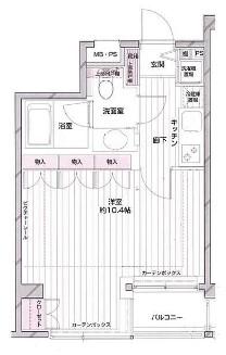 菱和パレス西麻布の間取り