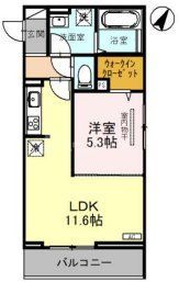 【さいたま市北区宮原町のアパートの間取り】