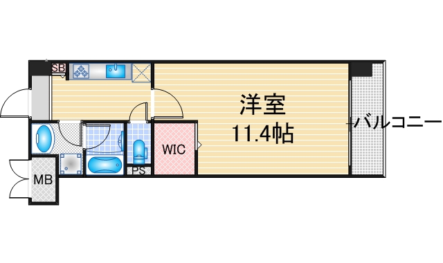 シェリールエヴァンの間取り