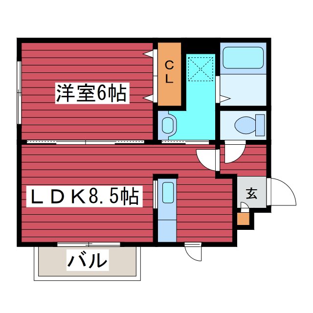 センテニアルガーデンの間取り