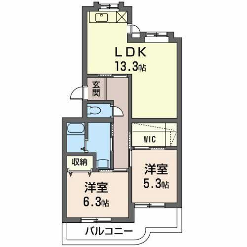 ハイツサンスカイの間取り