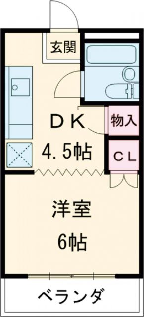 伊賀市柘植町のマンションの間取り