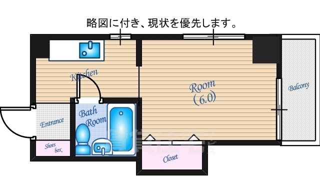 Lutella白島の間取り