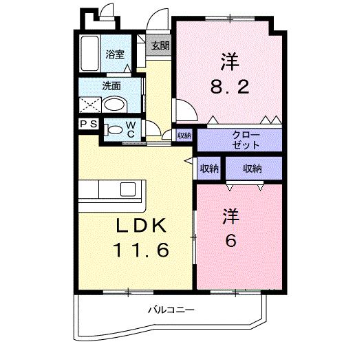 アーバン　ステージの間取り