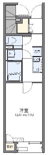 レオネクストｓｔａｇｅIの間取り