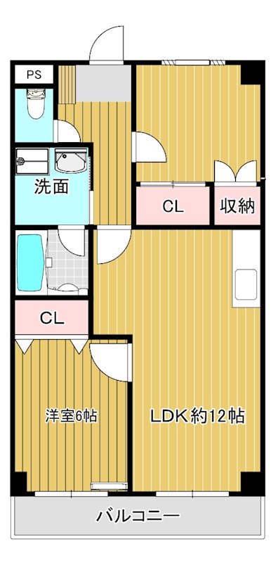 バードウェルマンションの間取り