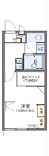 レオパレスＦｕｅｎｔｅ　IIの間取り