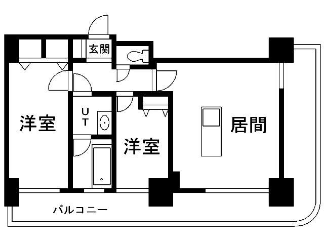 グランドタワー札幌の間取り