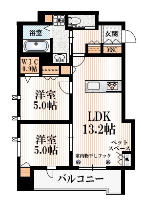 ＰＲＯＴＥＧＯ　ＴＯＫＹＯ　ＥＡＳＴの間取り