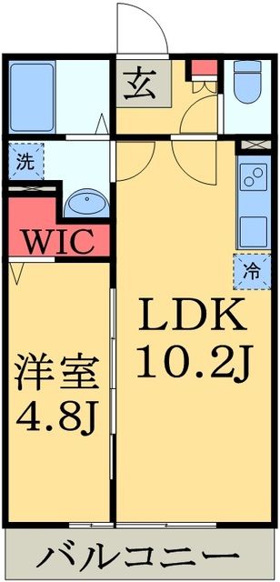 佐倉市表町のアパートの間取り