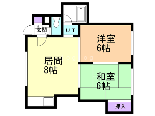 ルミエール曙の間取り