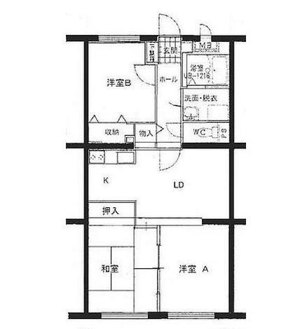 ユーミーハイツの間取り