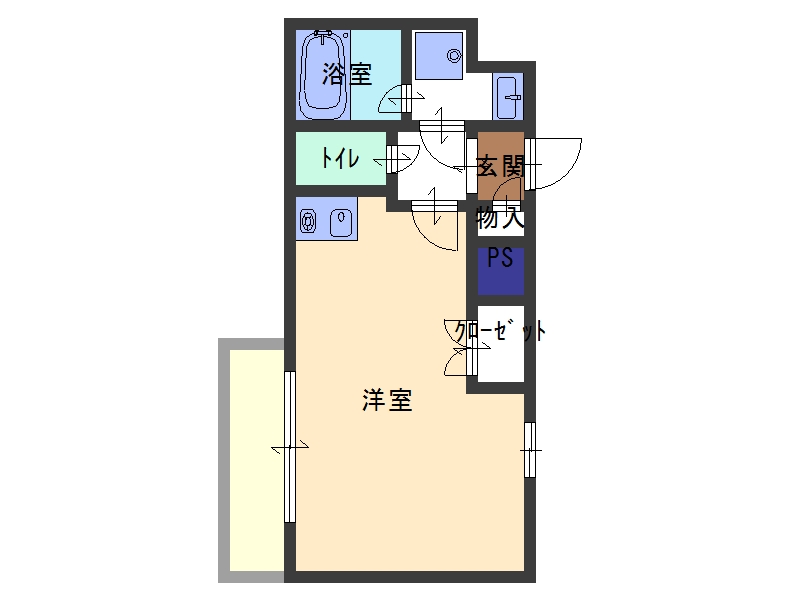 ペルル芦屋の間取り写真