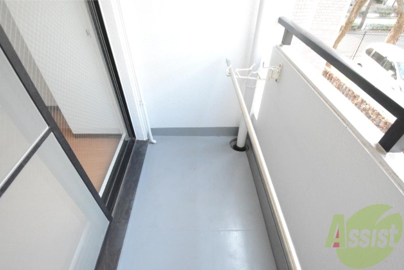 バルコニー　通風良好です