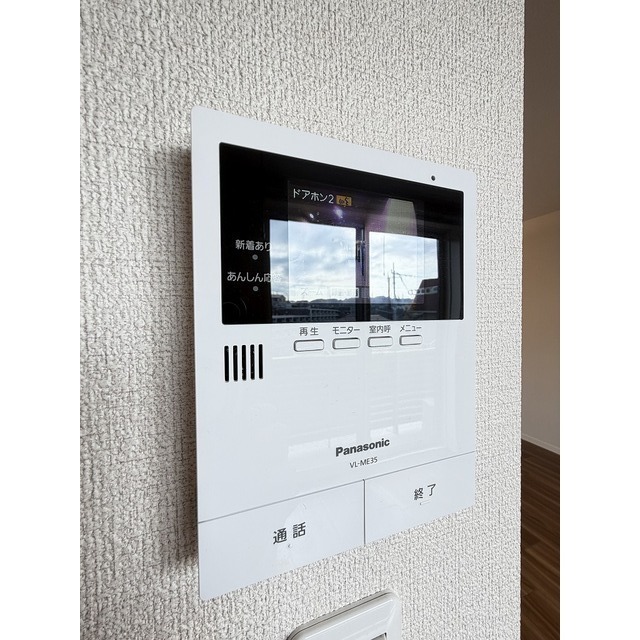 セキュリティ　ＴＶモニター付きで安心です♪