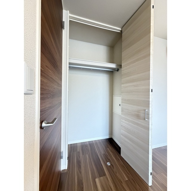 収納　北側洋室にあるクロゼット♪