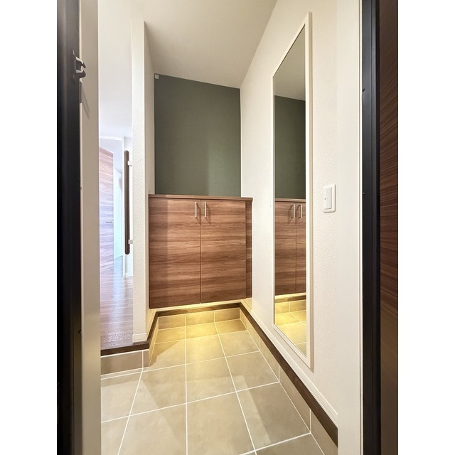 玄関　広くて落ち着きのある玄関♪