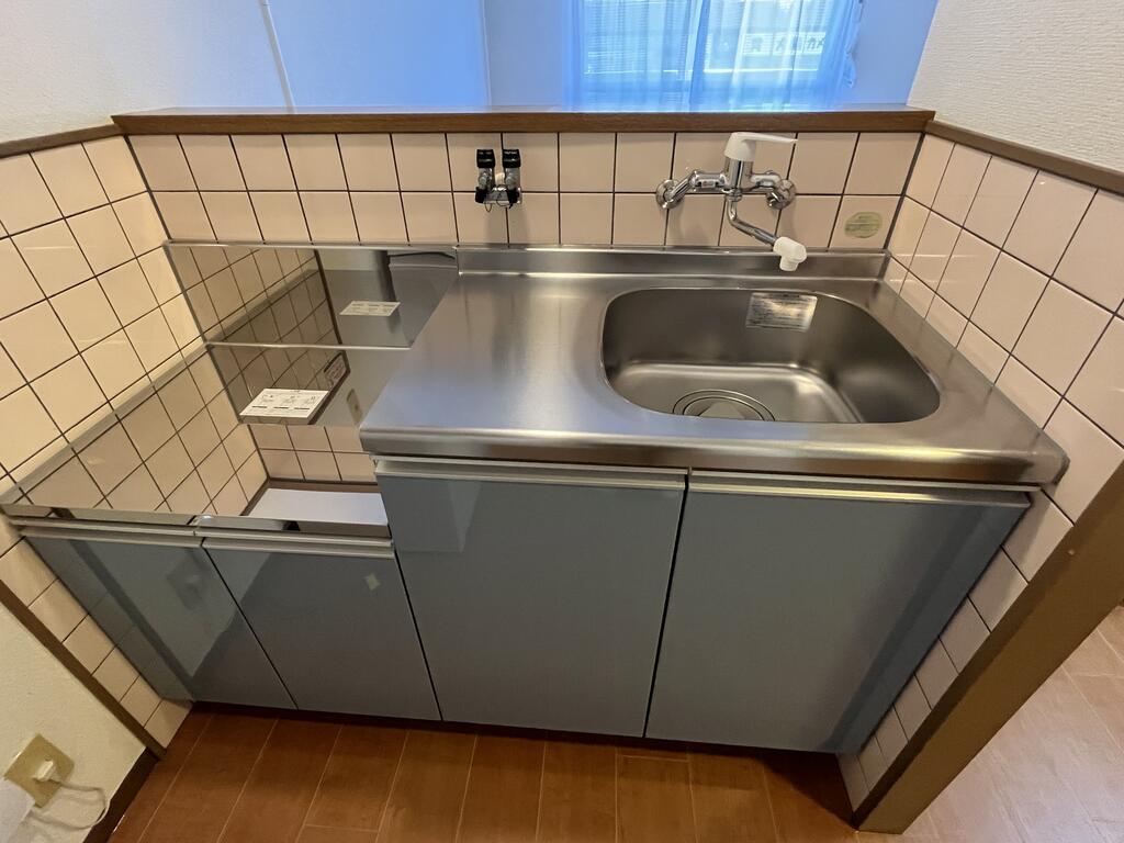 キッチン　流し台・混合栓は交換