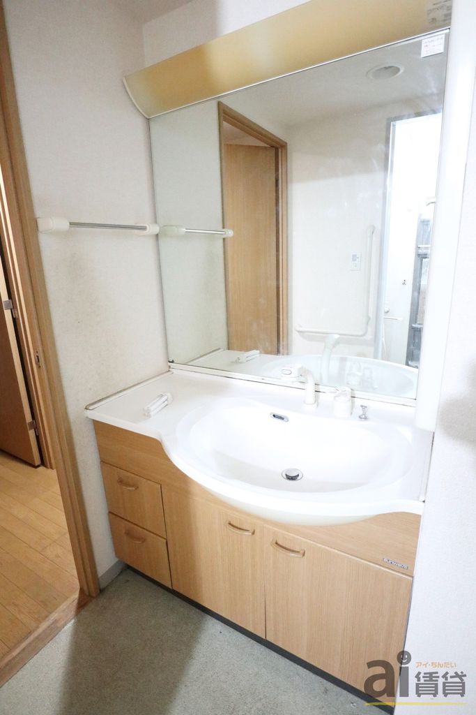 洗面設備　※別号室写真です