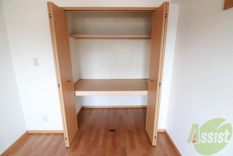 収納　風通しの良いお部屋、収納もしっかりあります。