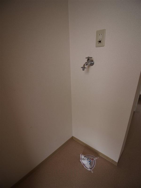 玄関　洗濯機置き場です