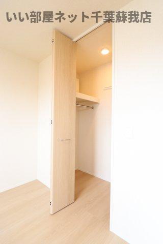 収納　収納のためのスペースです