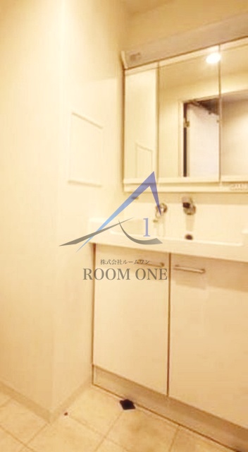 洗面設備　洗面台です。