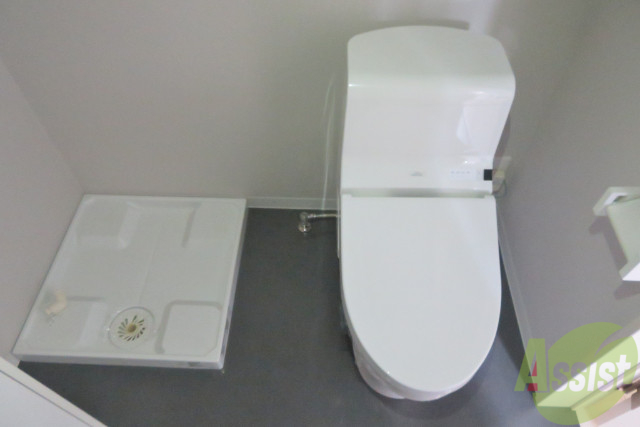 トイレ　トイレはシンプルかつオーソドックスで使いやすそうです。