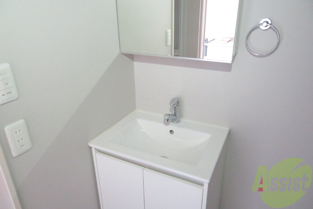 洗面設備　洗面はこちらでお願いいたします。独立していて使い易いです。